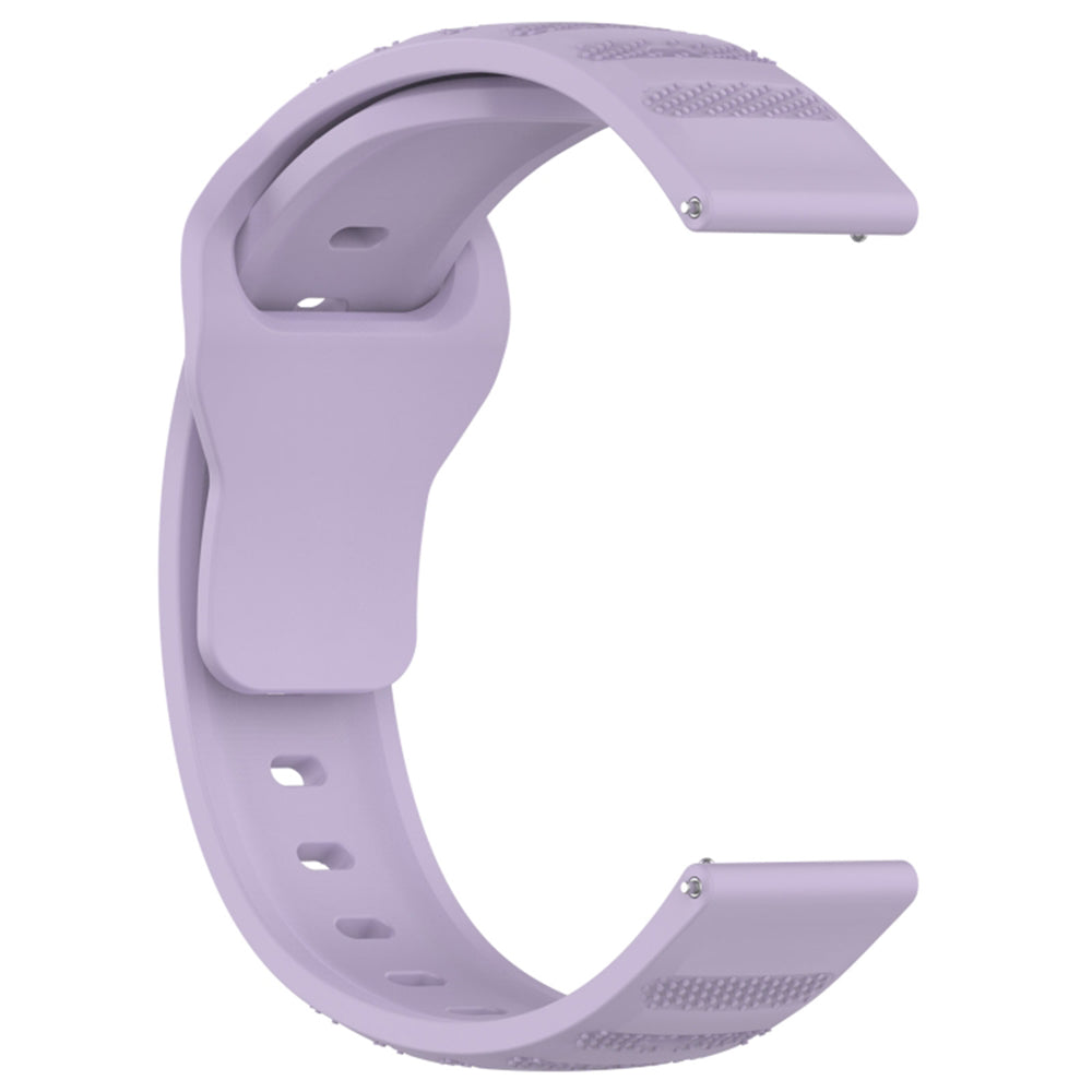 Techsuit W050 rem för Samsung Galaxy Watch / Huawei Watch Series, 20mm, Lila