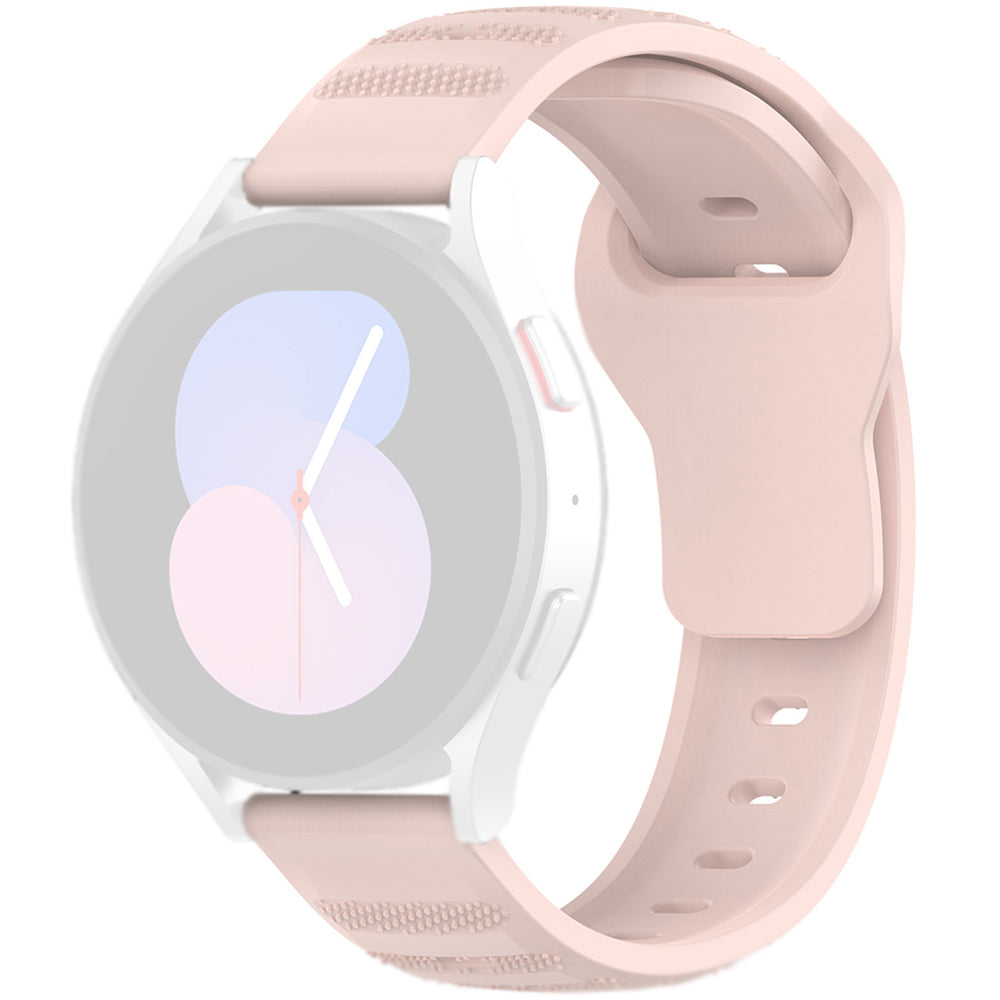 Techsuit W050 rem för Samsung Galaxy Watch / Huawei Watch Series, 20mm, Rosa
