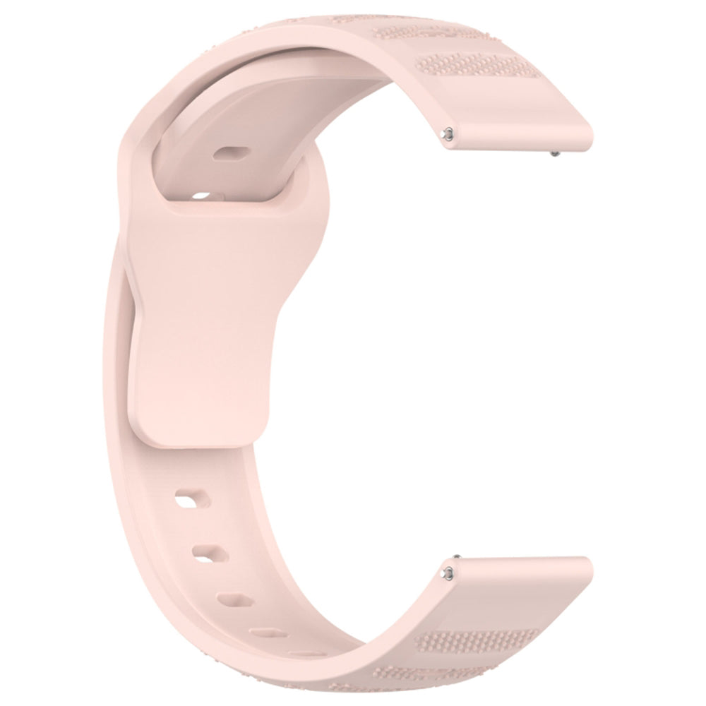 Techsuit W050 rem för Samsung Galaxy Watch / Huawei Watch Series, 20mm, Rosa