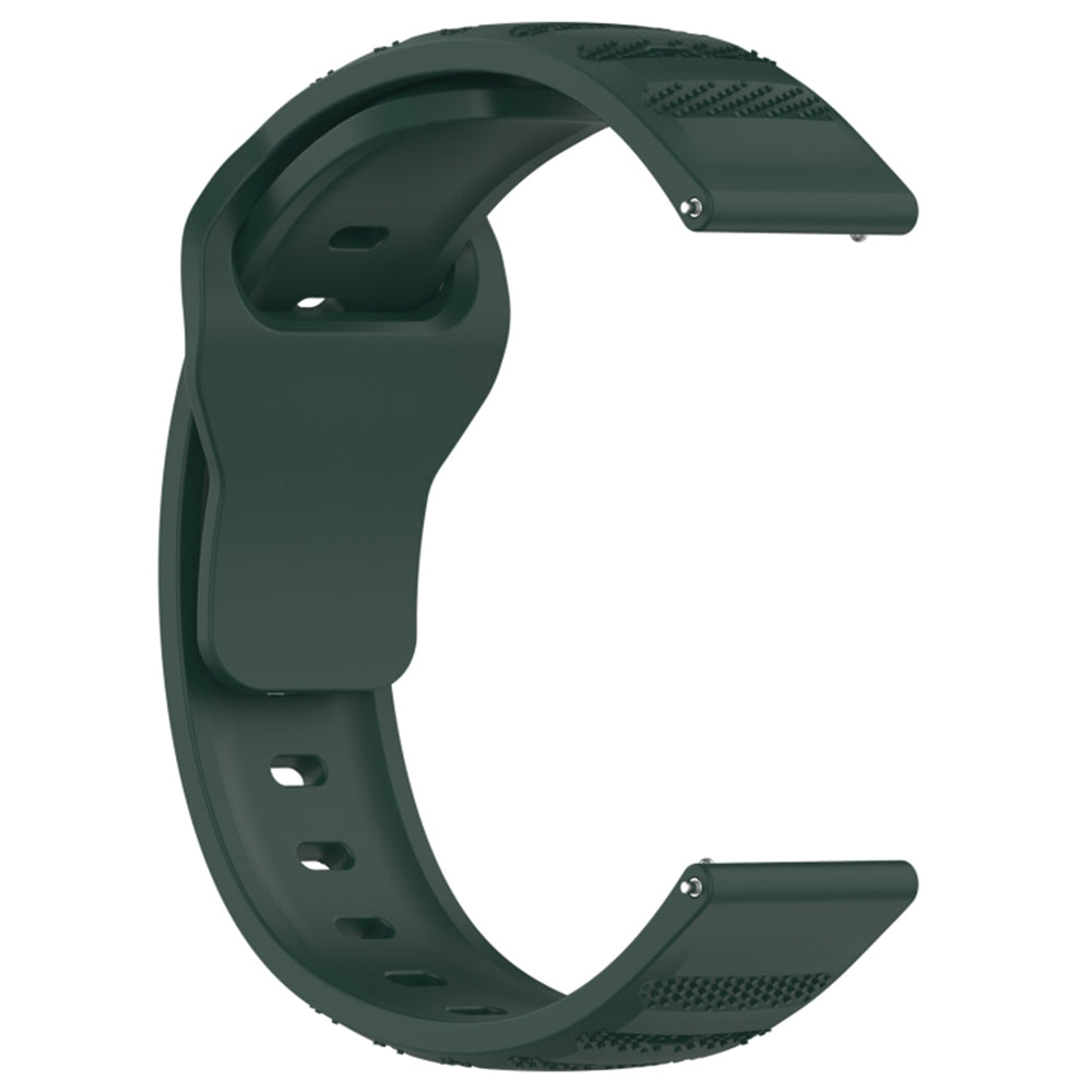 Techsuit W050 klockarmband för Samsung Galaxy Watch / Huawei Watch Series, 20mm, Grön