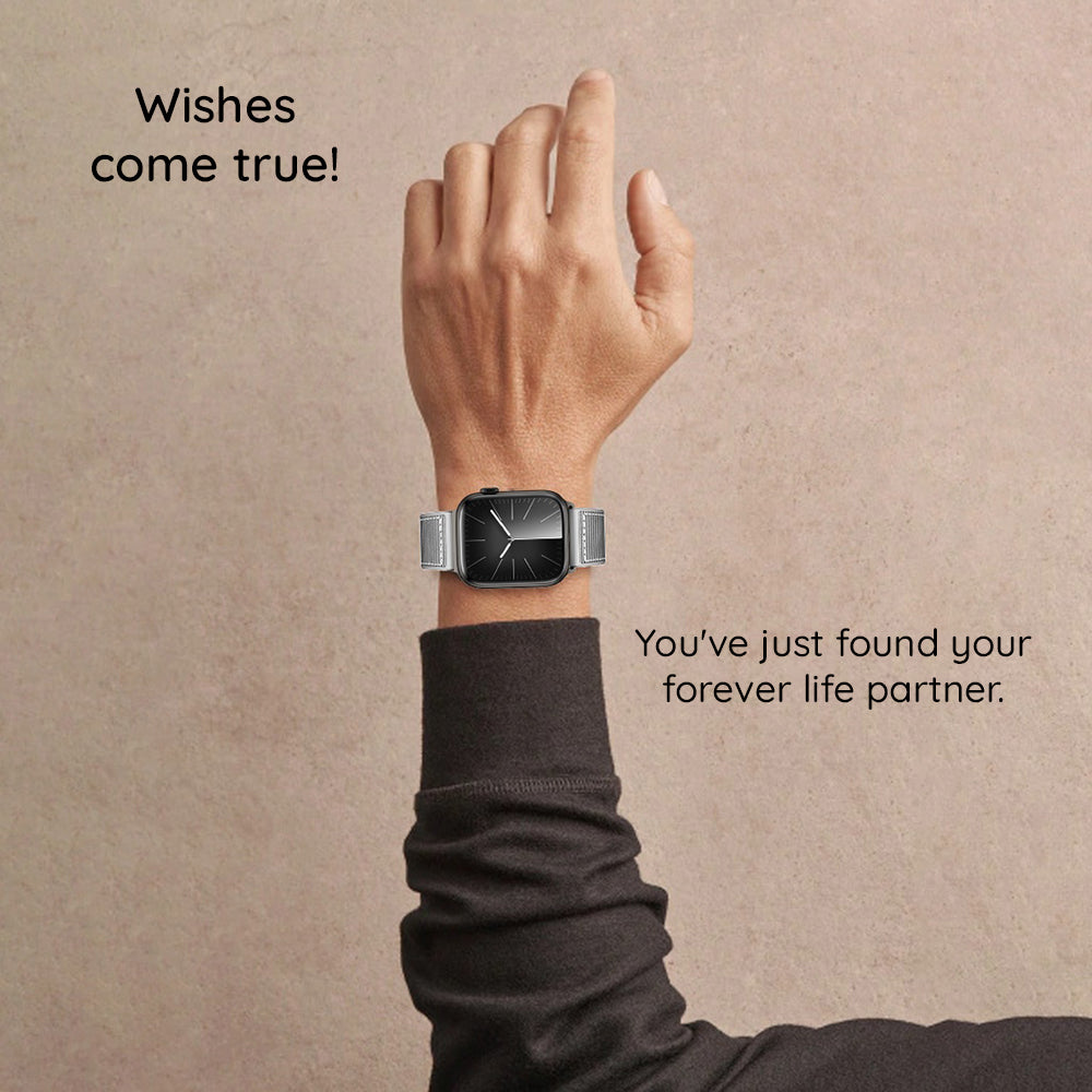Techsuit W051 rem för Huawei Watch / Xiaomi Watch Series, 22mm, Grå