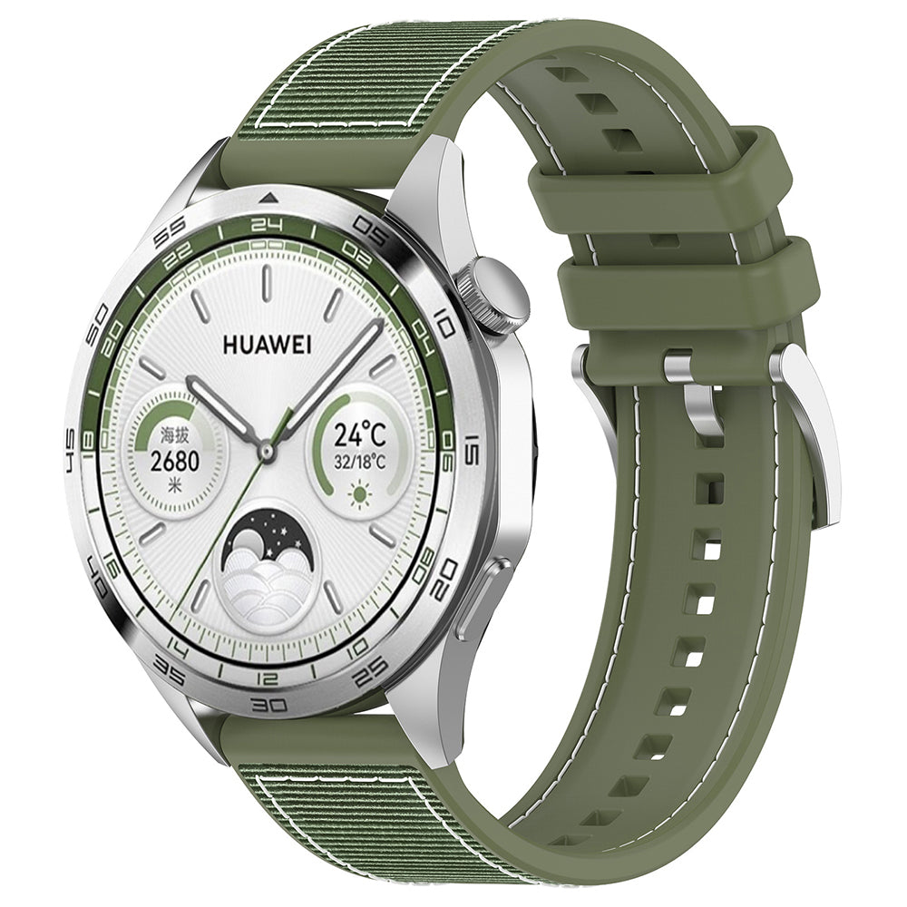 Techsuit W051 rem för Huawei Watch / Xiaomi Watch Series, 22mm, Grön