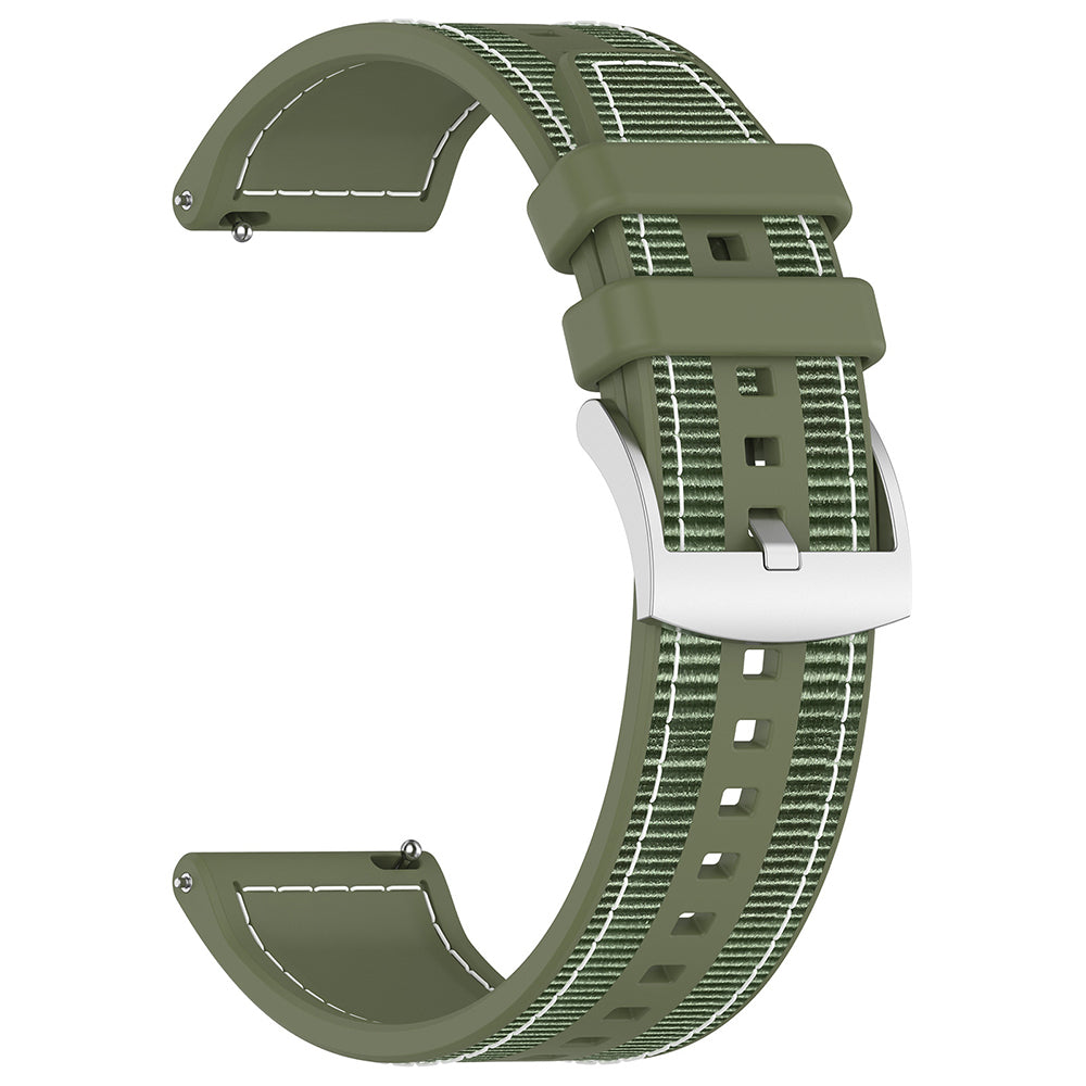 Techsuit W051 rem för Huawei Watch / Xiaomi Watch Series, 22mm, Grön