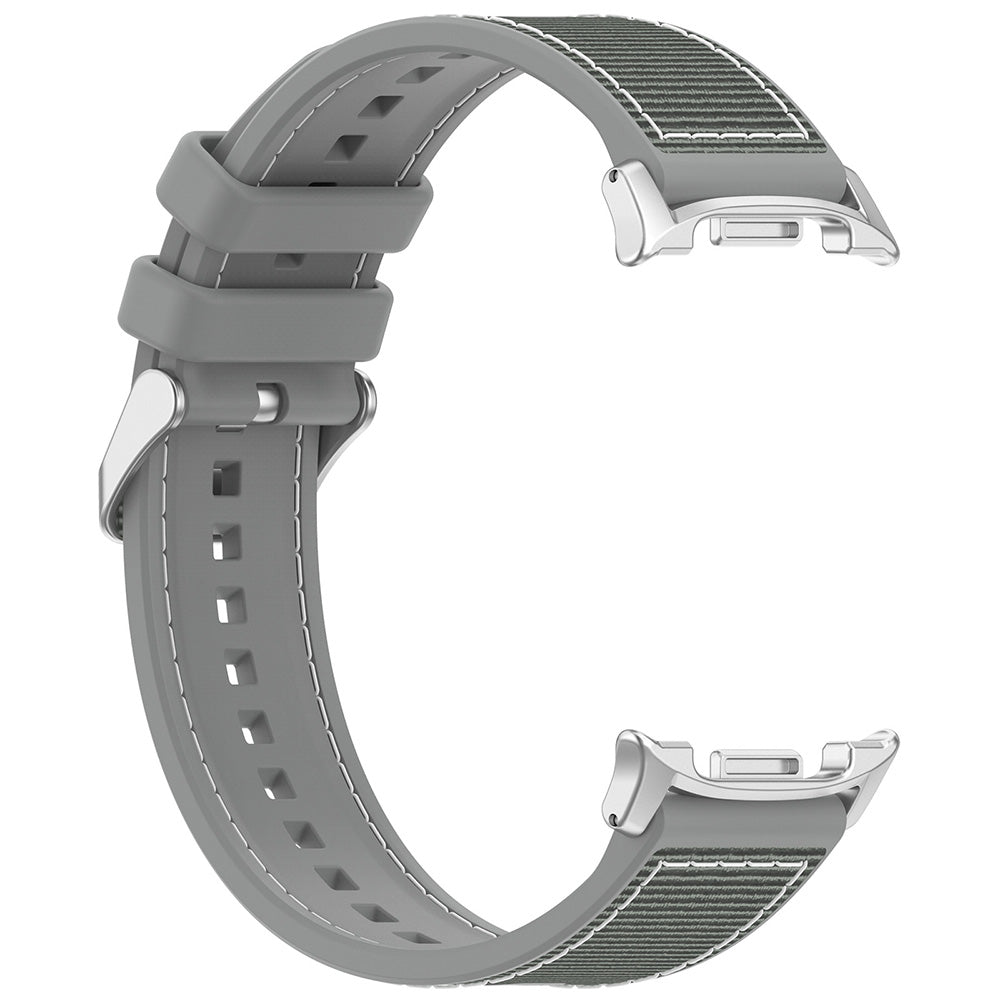 Techsuit W051 rem för Samsung Galaxy Watch 8 Classic / Watch8 44mm / Watch 8 40mm, Grå