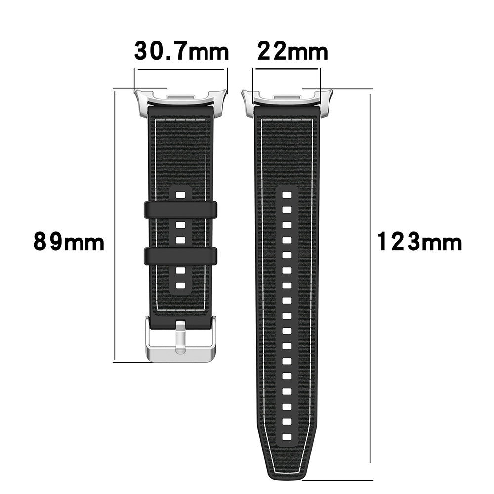 Techsuit W051 rem för Samsung Galaxy Watch 8 Classic / Watch8 44mm / Watch 8 40mm, Grå
