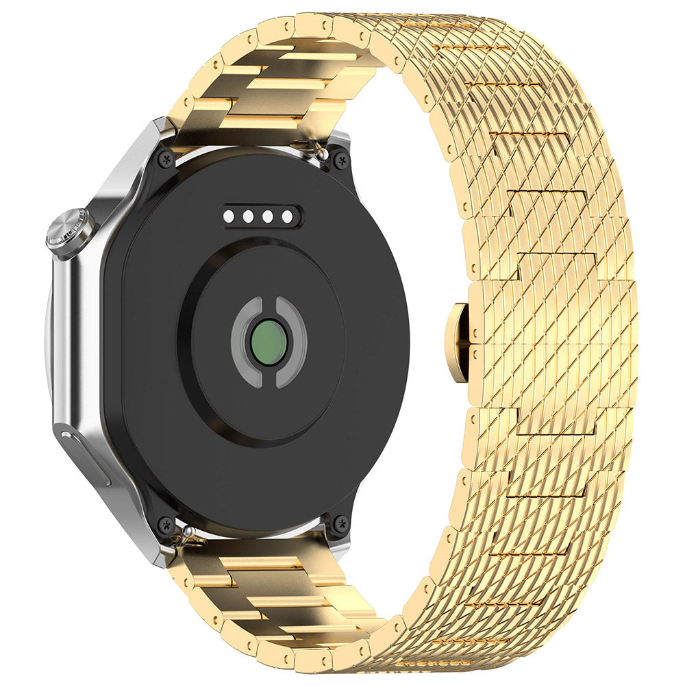 Techsuit W052 rem för Samsung Galaxy Watch / Huawei Watch Series, 20mm, Guld