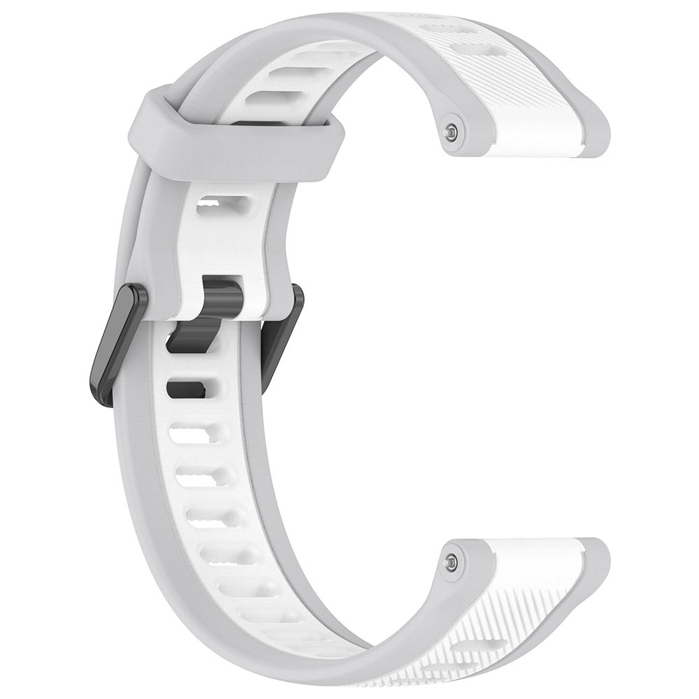 Techsuit W053 rem för Huawei Watch / Garmin Watch Series, 18mm, Vit