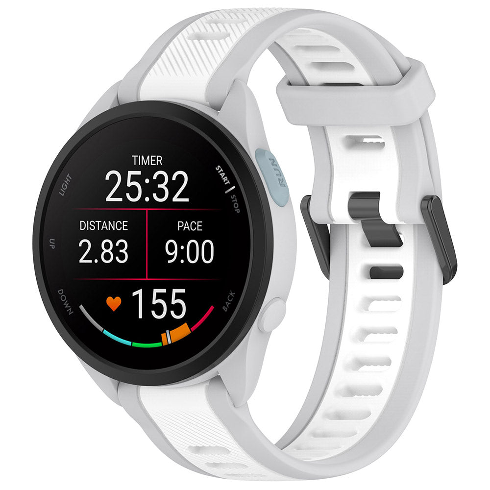 Techsuit W053 rem för Huawei Watch / Garmin Watch Series, 18mm, Vit