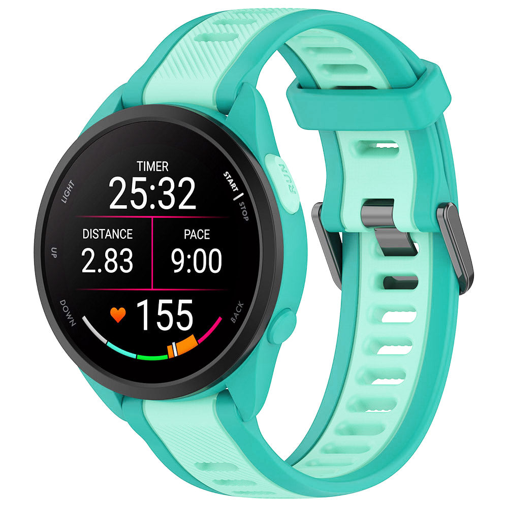 Techsuit W053 rem för Huawei Watch / Garmin Watch Series, 18mm, Turkos