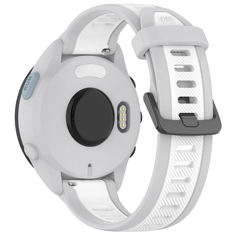 Techsuit W053 rem för Samsung Galaxy Watch / Huawei Watch Series, 20mm, Vit