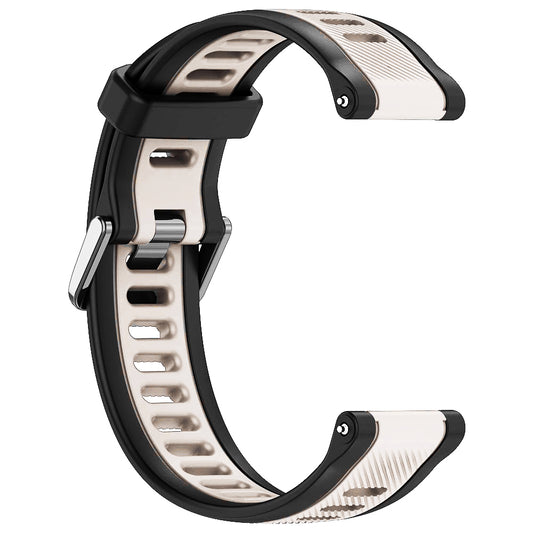 Techsuit W053 rem för Samsung Galaxy Watch / Huawei Watch Series, 20mm, Beige