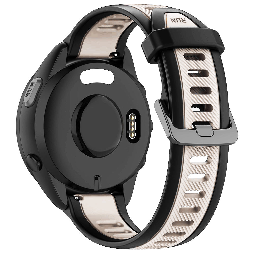 Techsuit W053 rem för Samsung Galaxy Watch / Huawei Watch Series, 20mm, Beige