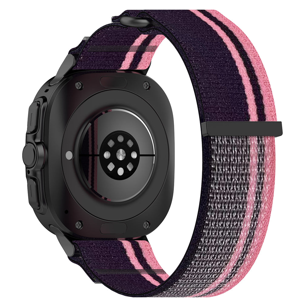 Techsuit W054 rem för Samsung Galaxy Watch Ultra, Rosa Svart