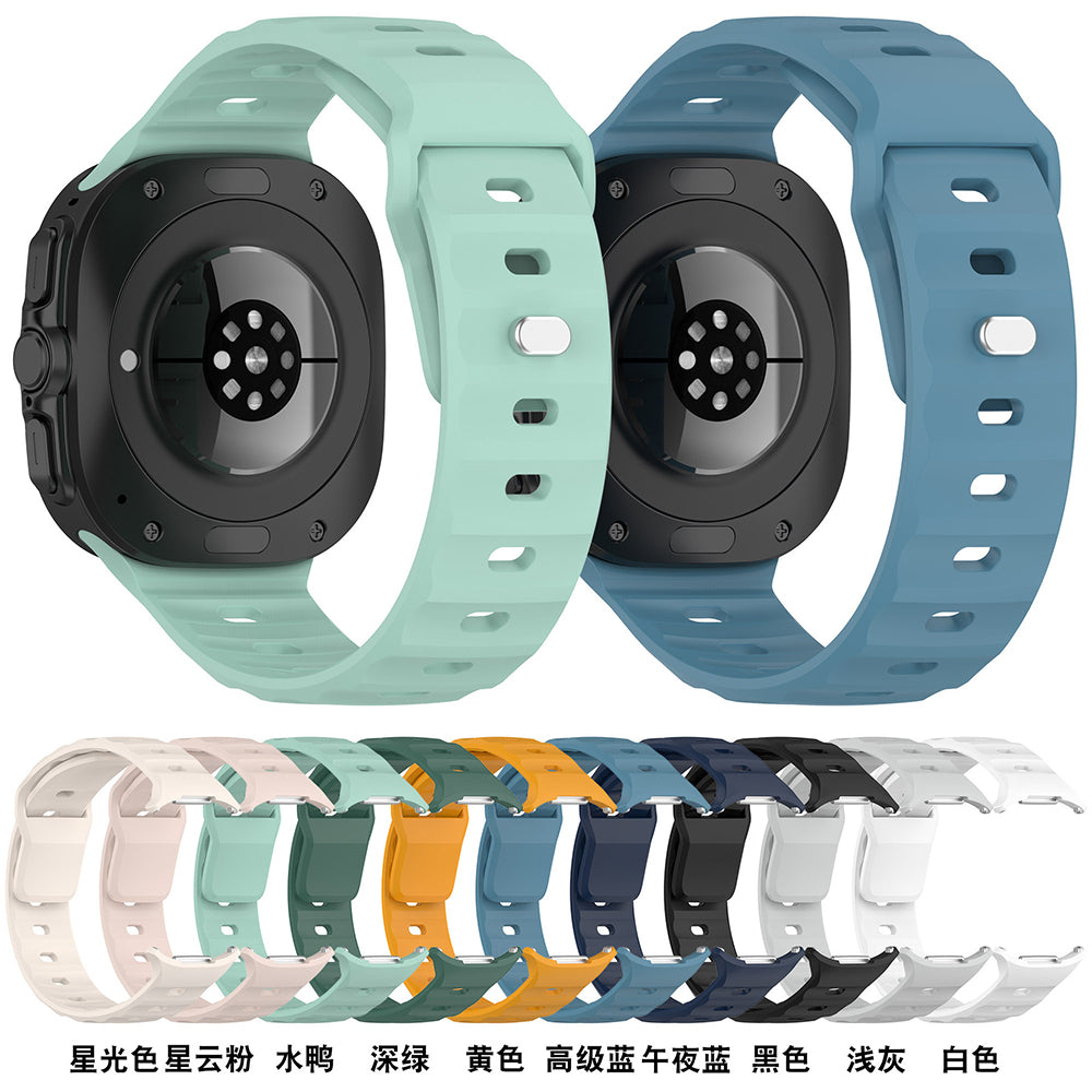 Techsuit W055 rem för Samsung Galaxy Watch Ultra, Mörkgrön