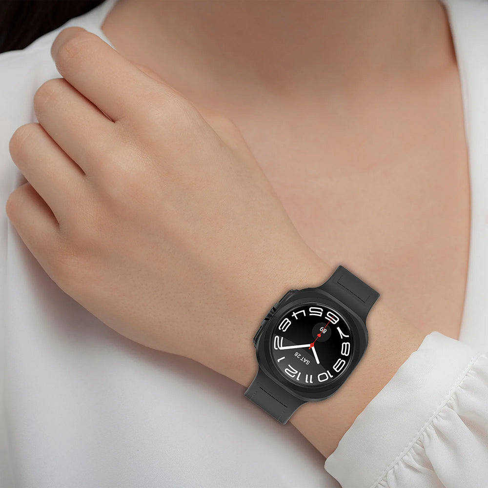 Techsuit W056 rem för Samsung Galaxy Watch Ultra, Orange