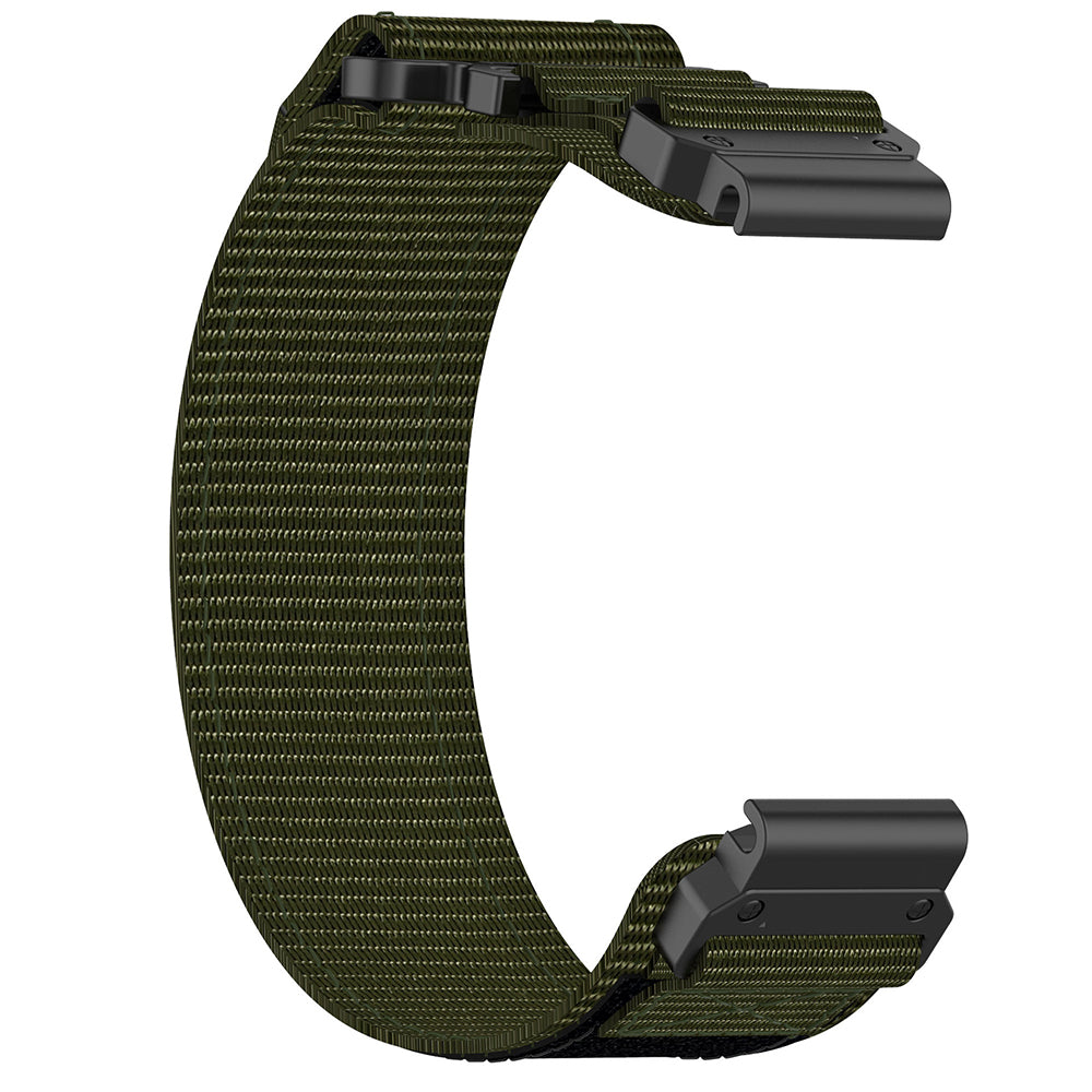 Techsuit W057 rem för Garmin Watch Fenix / Forerunner Series, 22mm, Grön