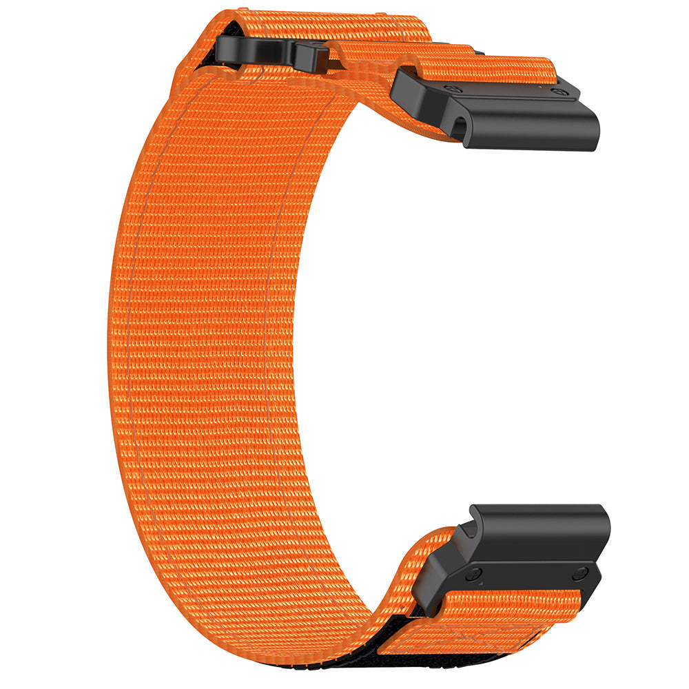 Techsuit W057 rem för Garmin Watch Fenix Series, 26mm, Orange