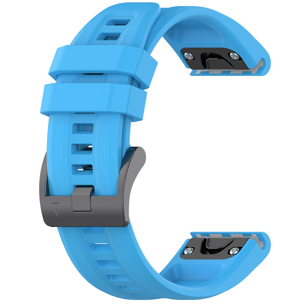 Techsuit W060 rem för Garmin Watch Fenix / Forerunner Series, 22mm, Blå
