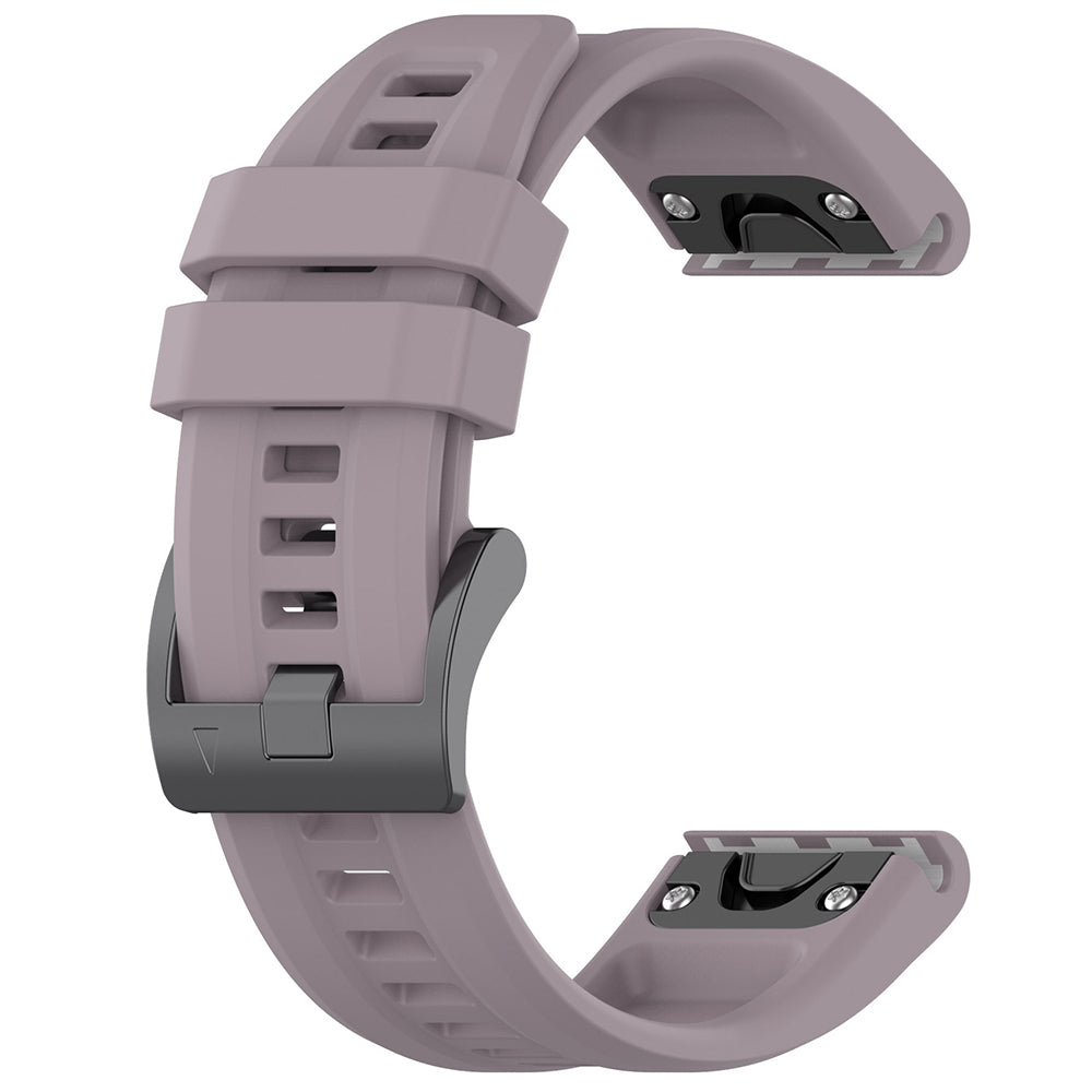 Techsuit W060 rem för Garmin Watch Fenix Series, 26mm, Lila