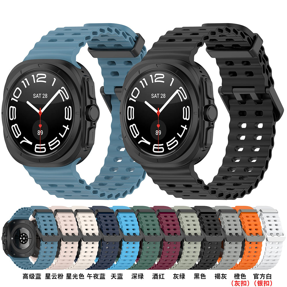Techsuit W062 rem för Samsung Galaxy Watch Ultra, Grå
