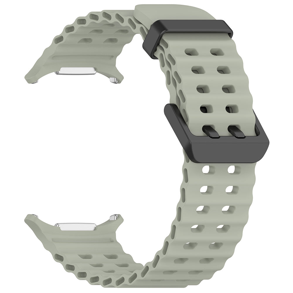 Techsuit W062 rem för Samsung Galaxy Watch Ultra, Ljusgrön