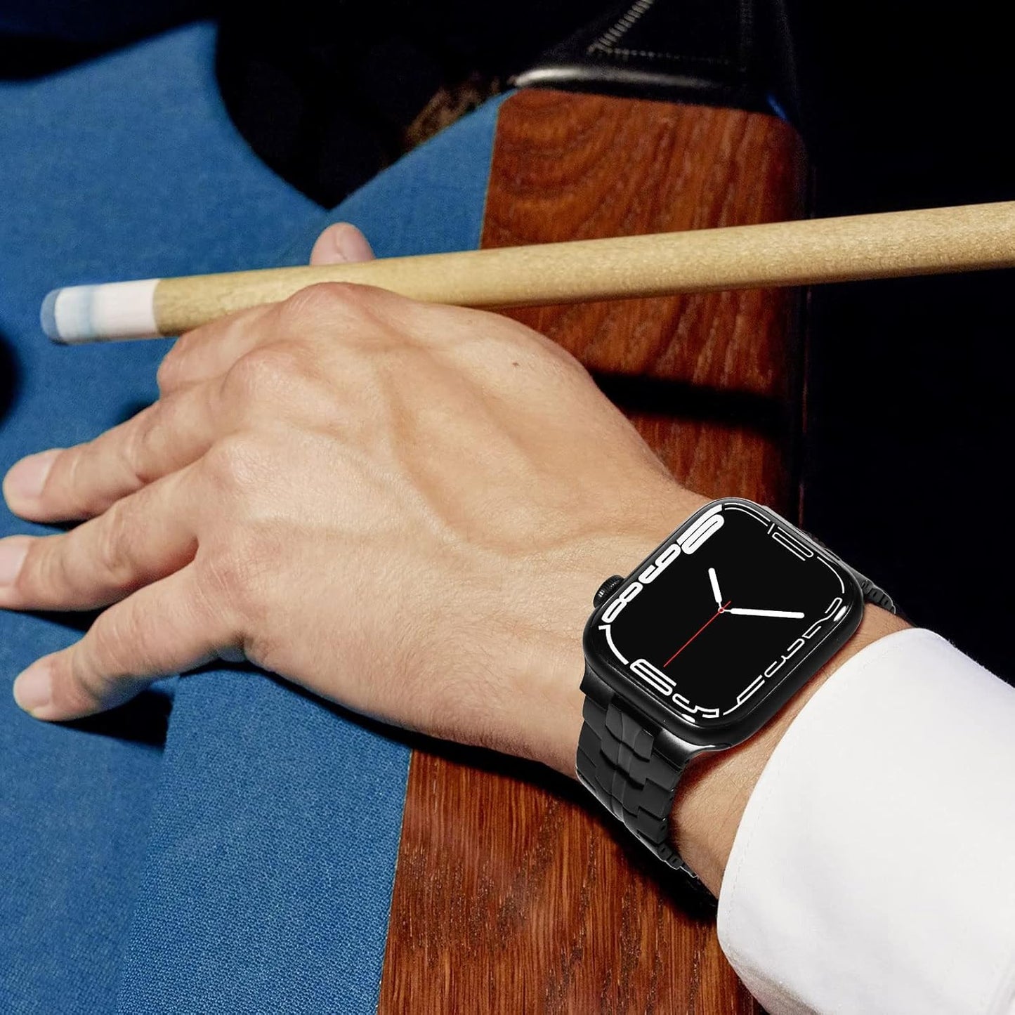 Techsuit W063 rem för Apple Watch 49mm / 46mm / 45mm / 44mm / 42mm Series, Grå