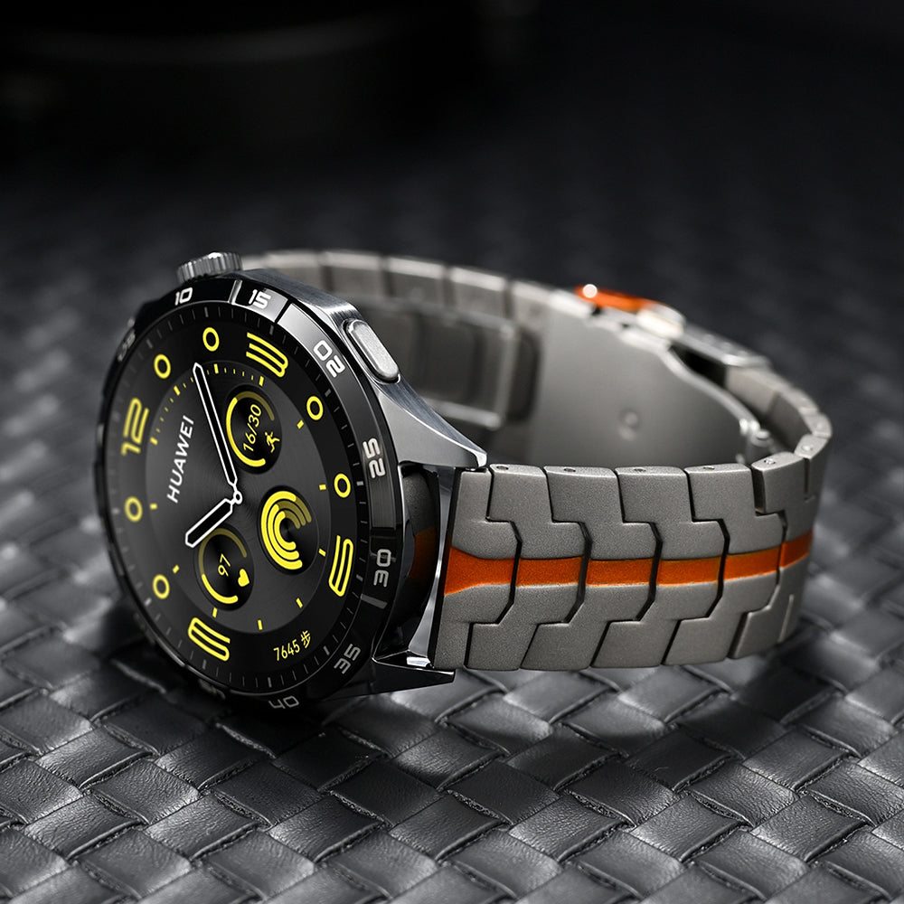 Techsuit W063 rem för Huawei Watch / Xiaomi Watch Series, Svart