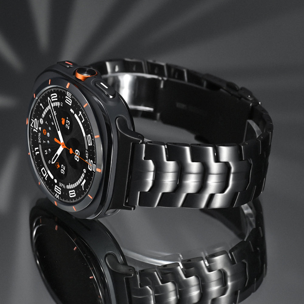 Techsuit W063 rem för Samsung Galaxy Watch Ultra, Silver