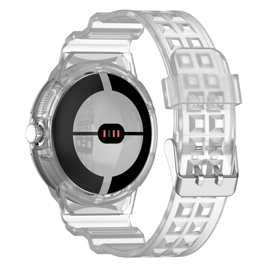 Techsuit W065 rem för Google Pixel Watch 3 41mm / Watch 2 / Watch, Transparent