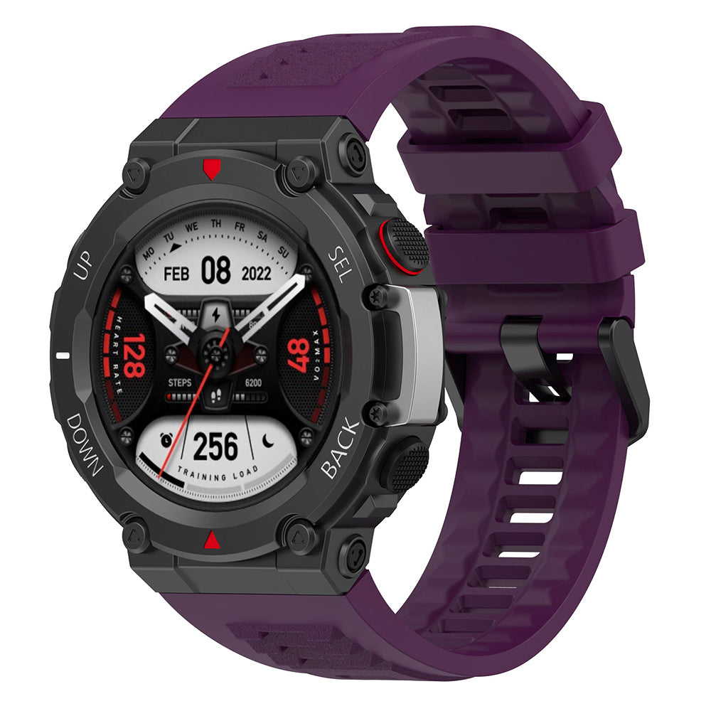 Techsuit W067 rem för Amazfit T-Rex 2, Lila