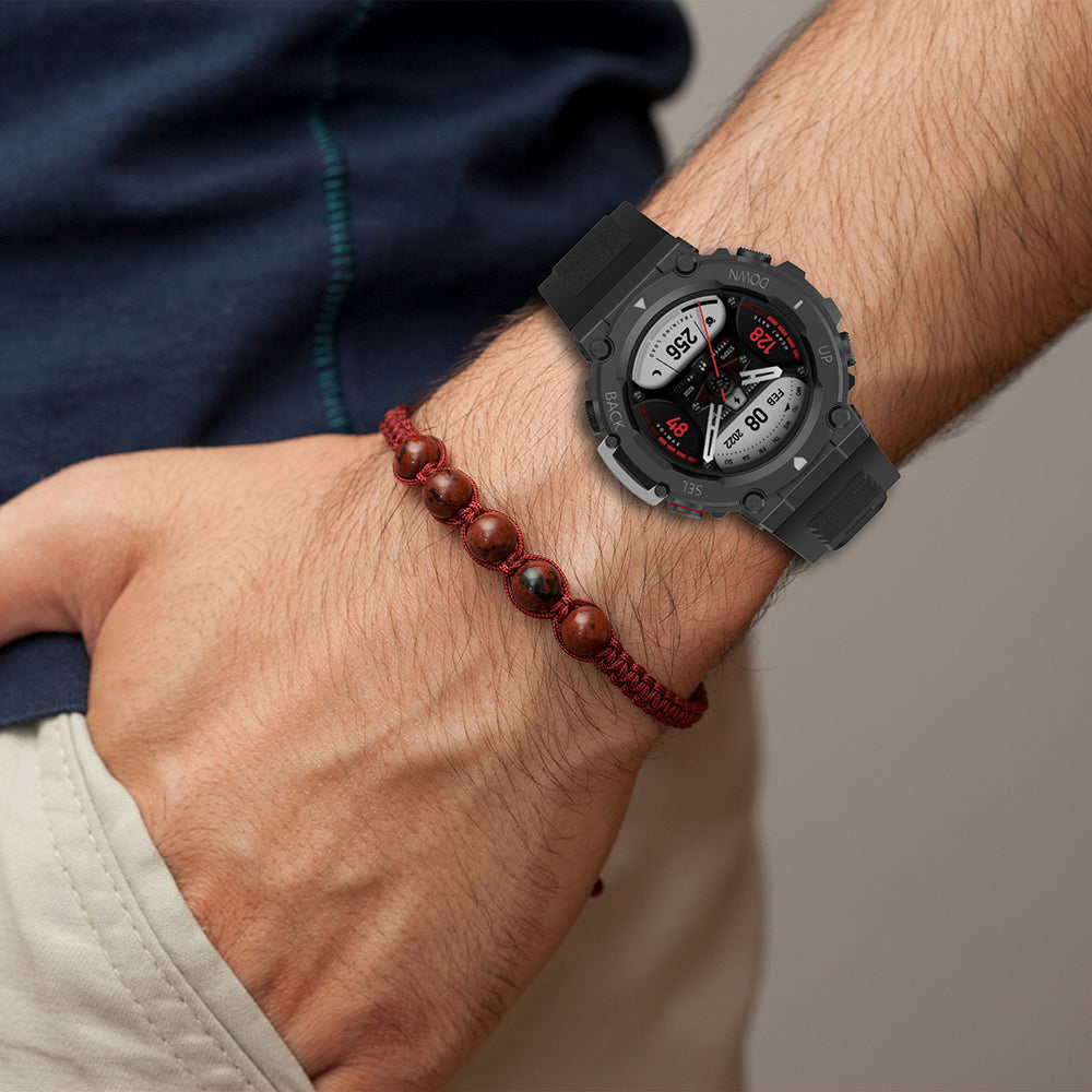 Techsuit W067 rem för Amazfit T-Rex 2, Lila