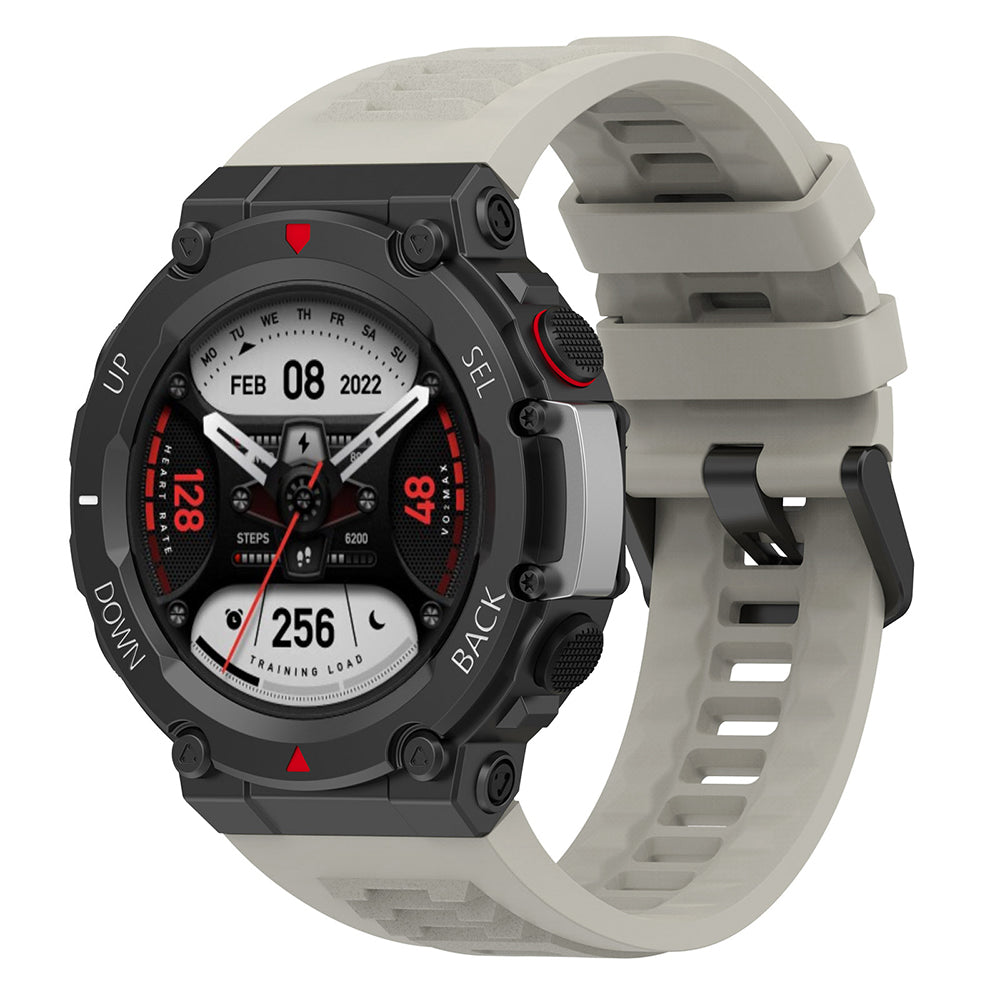 Techsuit W067 rem för Amazfit T-Rex 2, Ljusgrön