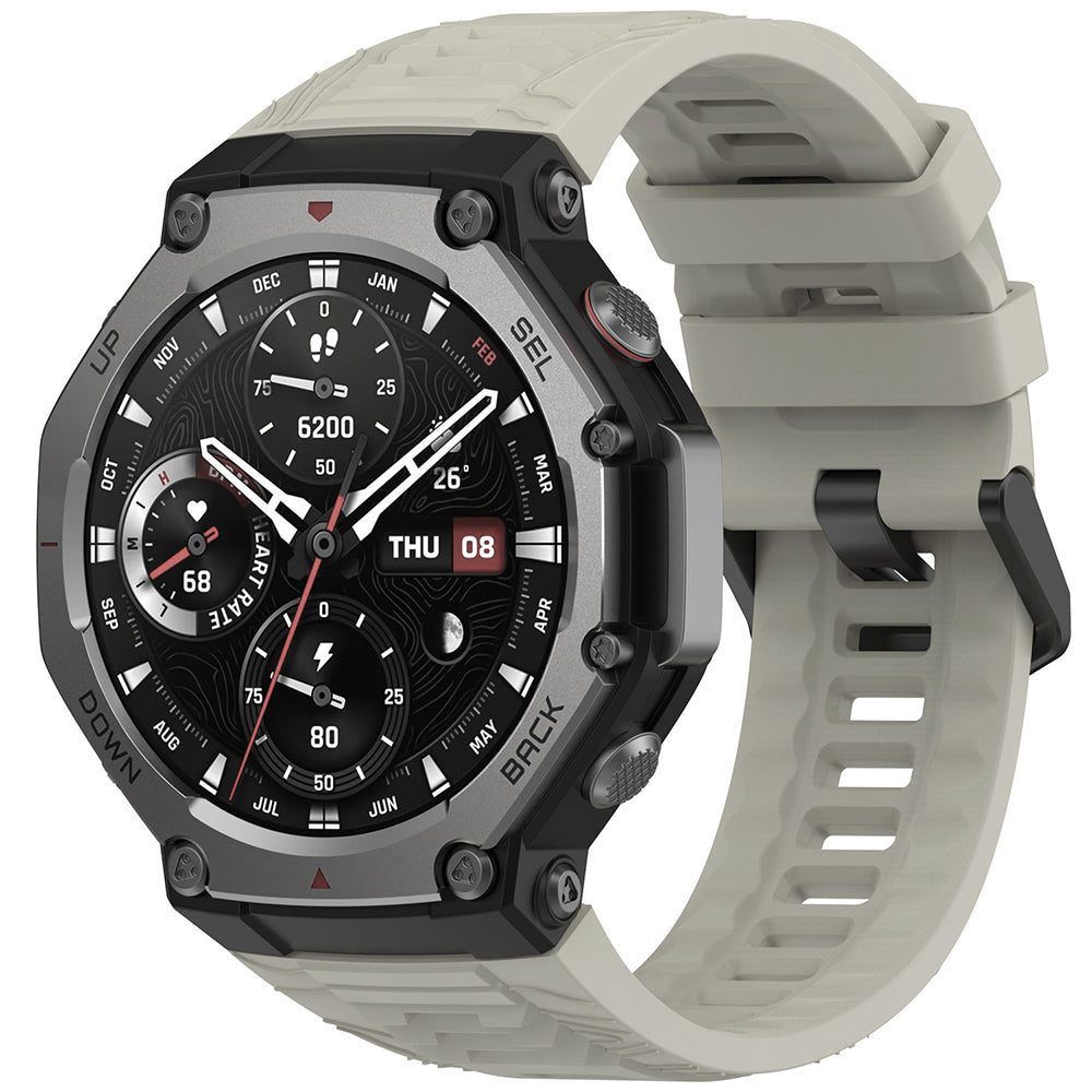 Techsuit W067 rem för Amazfit T-Rex 3, Grå