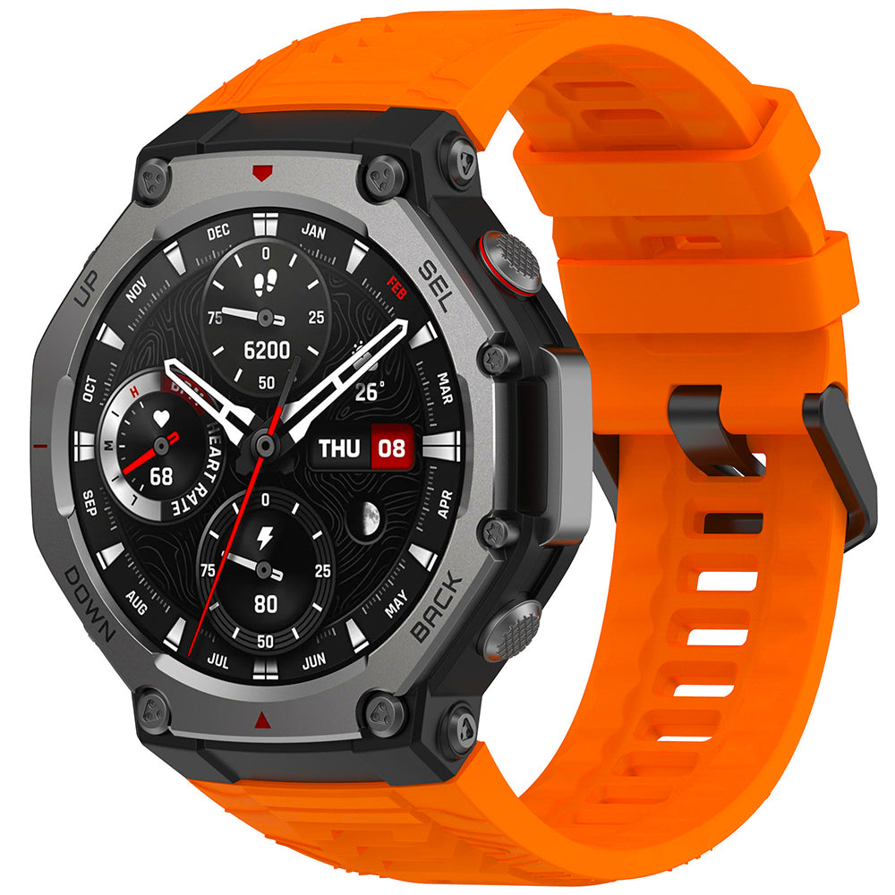 Techsuit W067 rem för Amazfit T-Rex 3, Orange