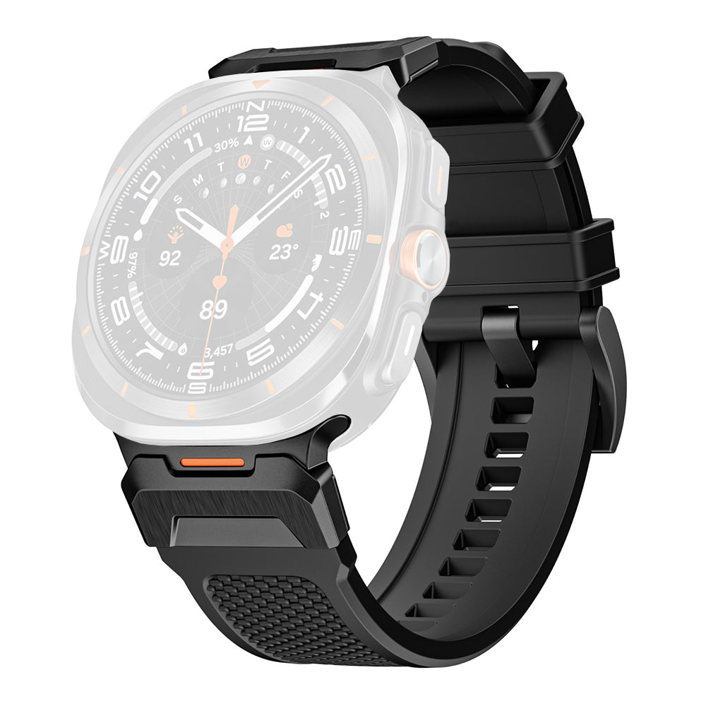Techsuit W068 rem för Samsung Galaxy Watch Ultra Series, svart