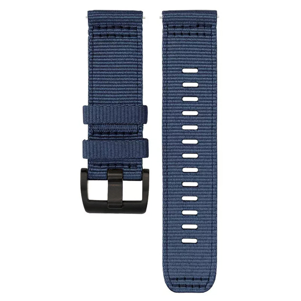 Techsuit W070 klockarmband för Samsung Galaxy Watch / Huawei Watch Series, 22mm, Marinblå