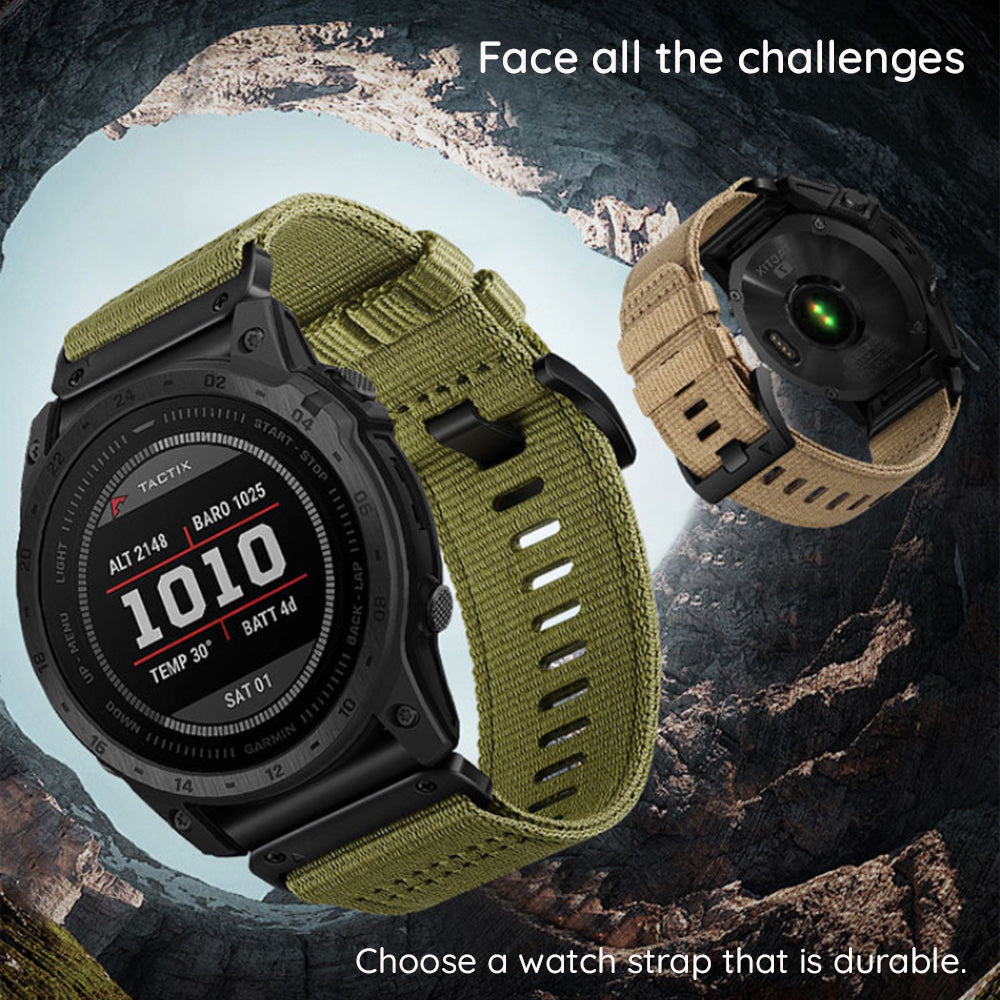 Techsuit W070 rem för Samsung Galaxy Watch / Huawei Watch Series, 22mm, Orange