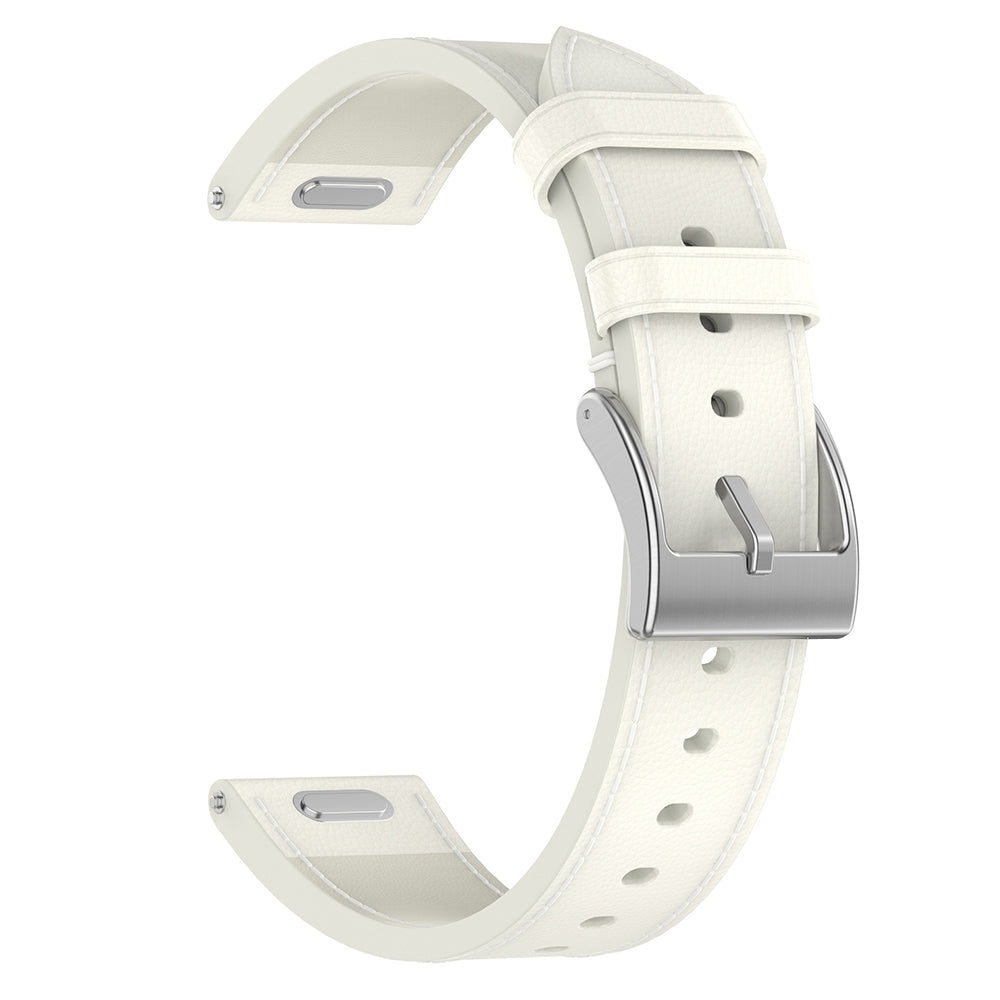 Techsuit W073 rem för Huawei Watch / Garmin Watch Series, 18mm, Vit