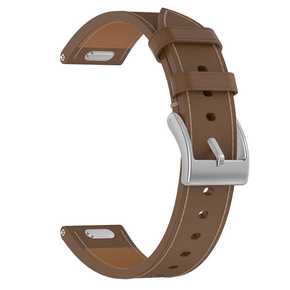Techsuit W073 rem för Huawei Watch / Garmin Watch Series, 18mm, Brun