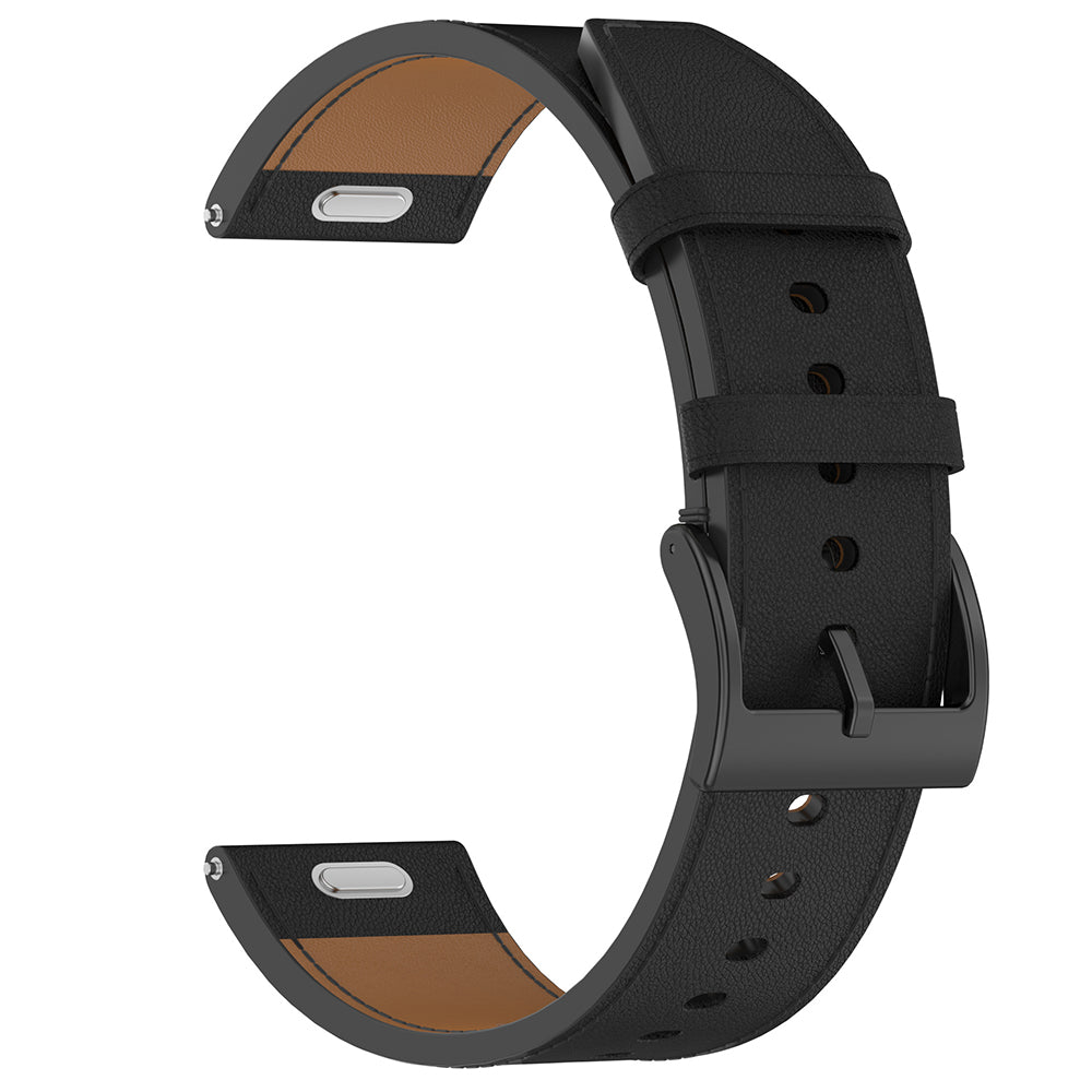 Techsuit W073 rem för Samsung Galaxy Watch / Huawei Watch Series, 22mm, Svart