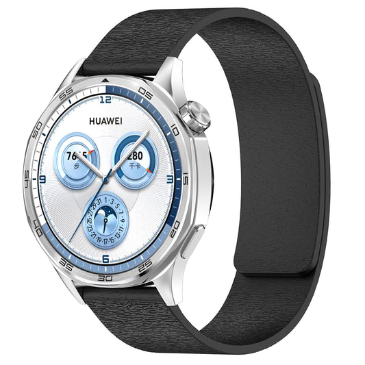 Techsuit W074 rem för Huawei Watch / Garmin Watch Series, 18mm, Svart