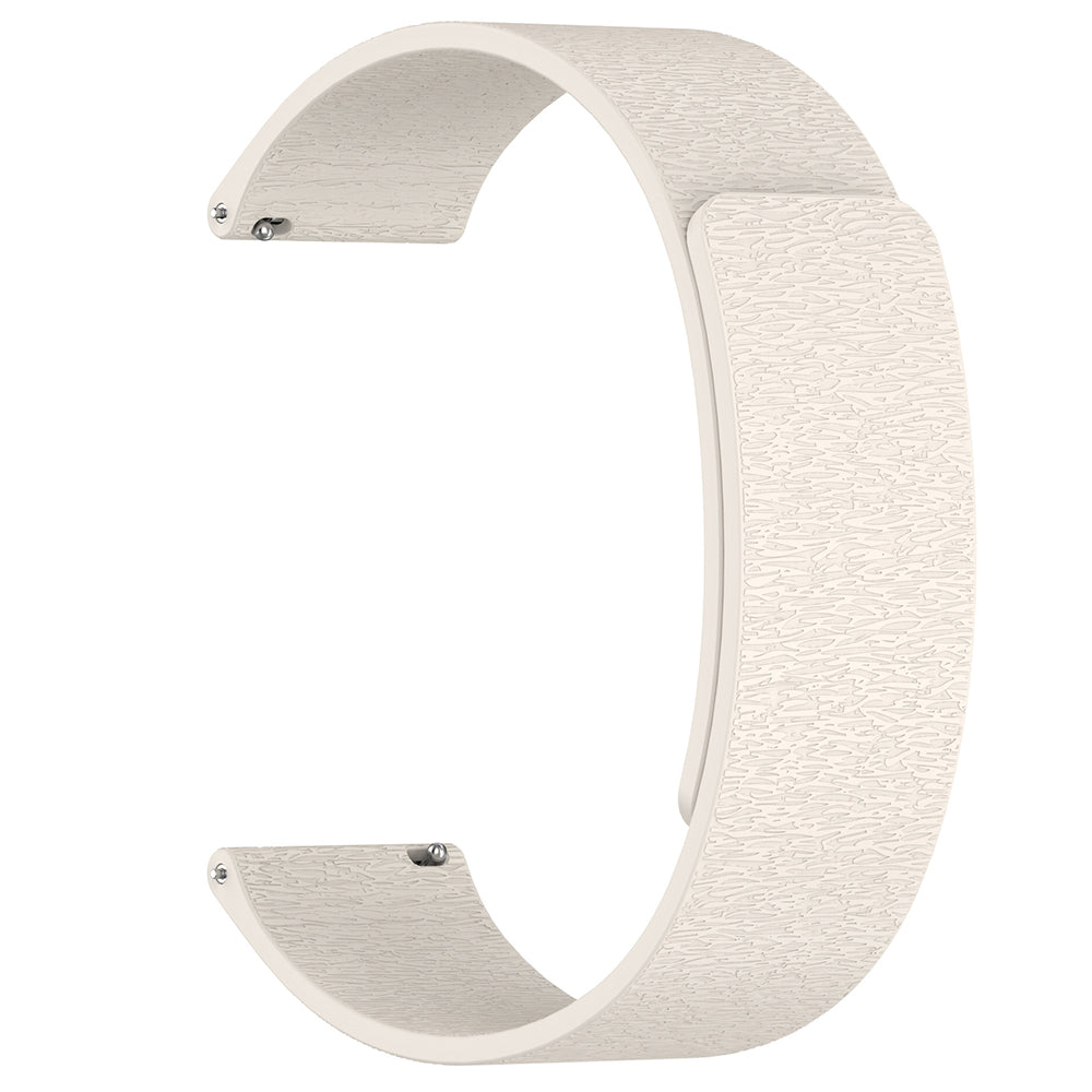 Techsuit W074 rem för Samsung Galaxy Watch / Huawei Watch Series, 22mm, Beige