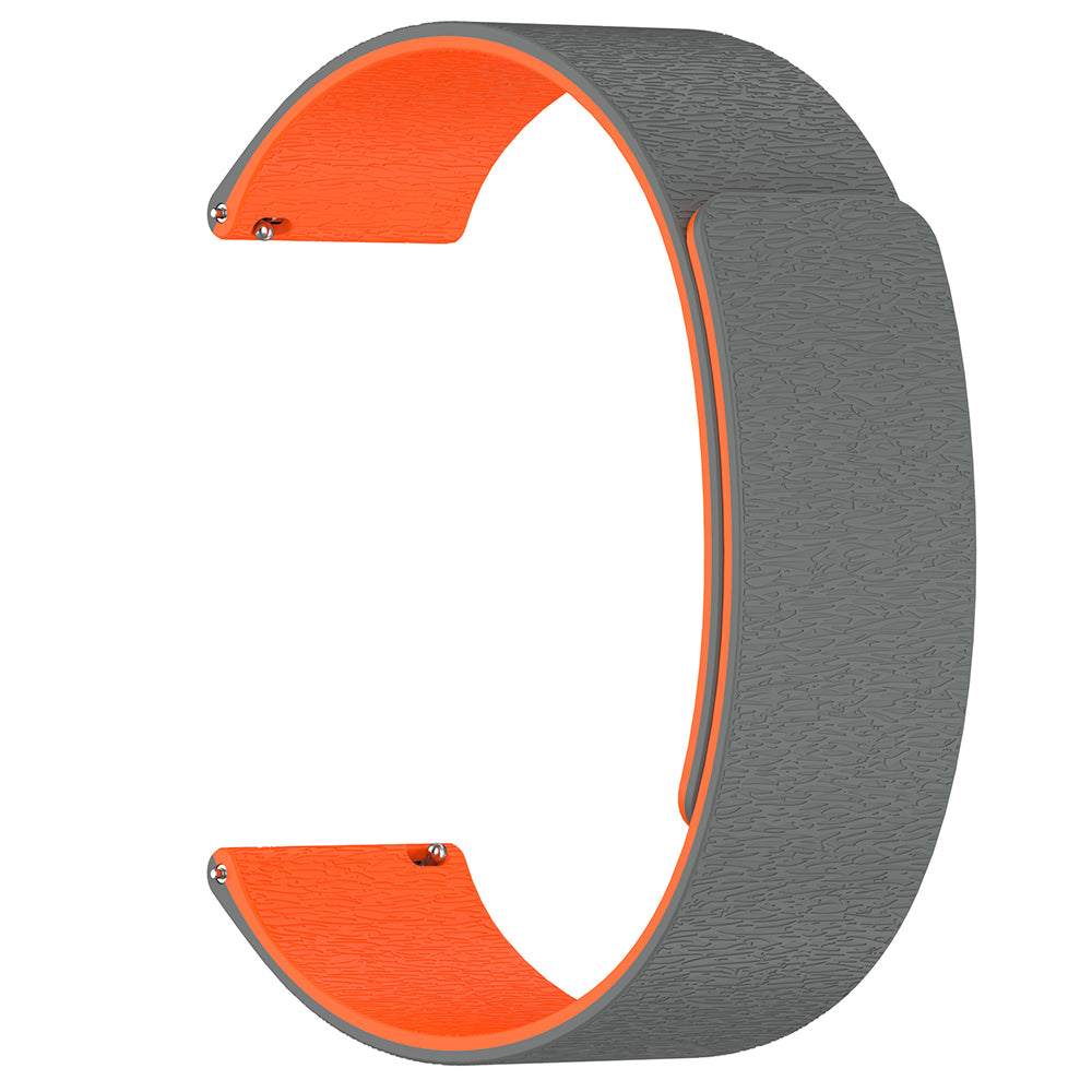 Techsuit W074 rem för Samsung Galaxy Watch Series, Grå Orange