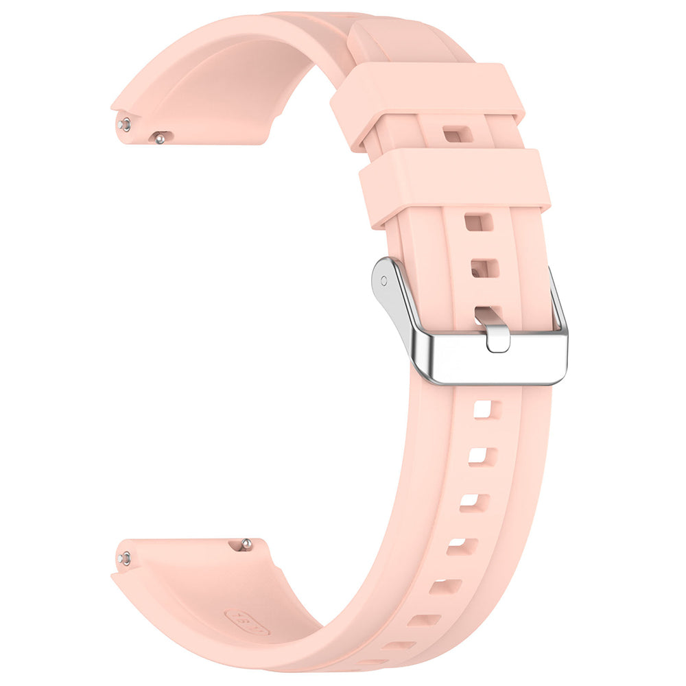 Techsuit W075 rem för Huawei Watch / Garmin Watch Series, 18mm, Rosa