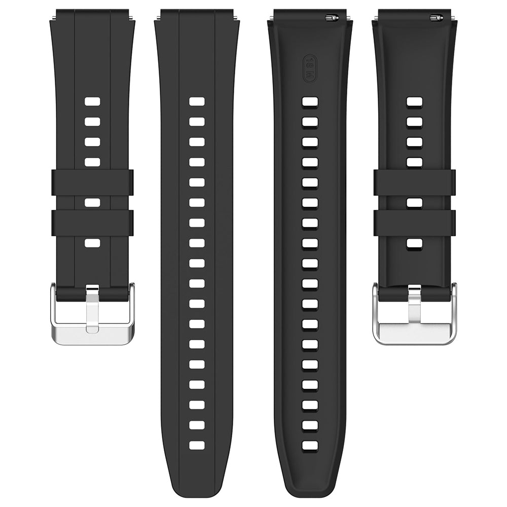 Techsuit W075 rem för Huawei Watch / Garmin Watch Series, 18mm, Rosa