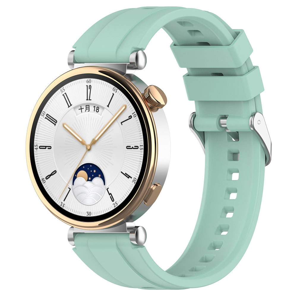 Techsuit W075 rem för Huawei Watch / Garmin Watch Series, 18mm, Grön