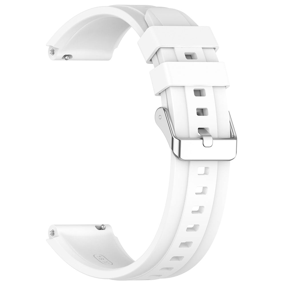 Techsuit W075 rem för Huawei Watch / Garmin Watch Series, Vit