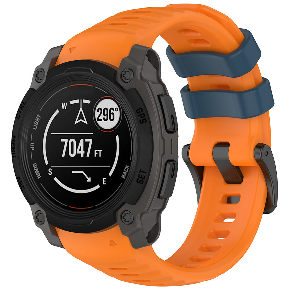 Techsuit W076 rem för Garmin Instinct E 40mm, Orange