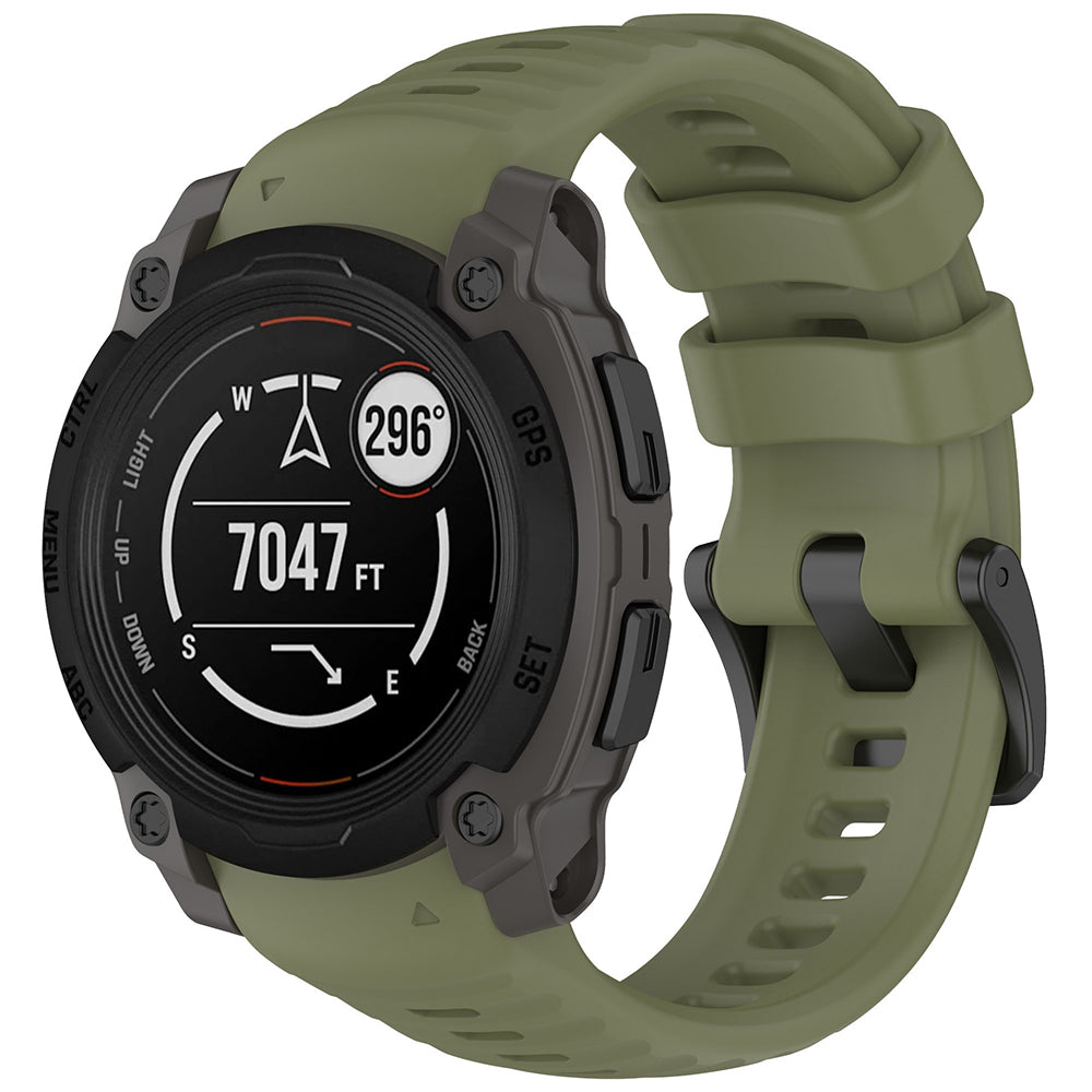 Techsuit W076 rem för Garmin Instinct E 45mm, Grön