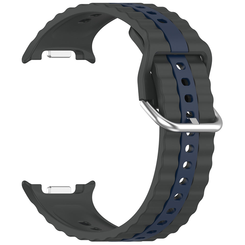 Techsuit W078-armband för Samsung Galaxy Watch8 / Watch8 Classic-serien, grå
